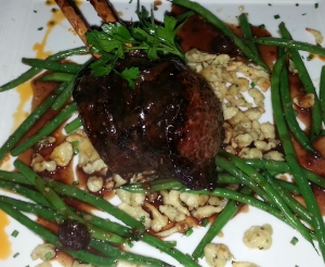 Venison at The Winery